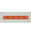 Mj flat strip 5 holes orange