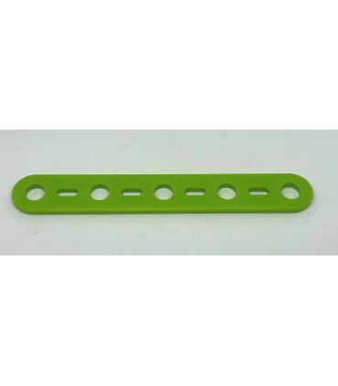 Mj flat strip 5 holes green