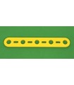 Mj flat strip 5 holes yellow