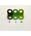 Mj right angle bracket small 1x1 green apple