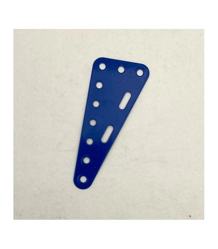 Plaque flexible triangulaire 90x40mm bleu Plaque flexible triangulaire 90x40mm bleu