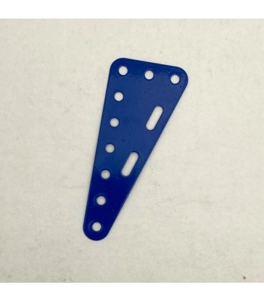 Plaque flexible triangulaire 90x40mm bleu
