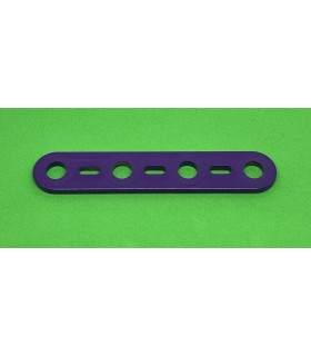Mj flat strip 4 holes purple