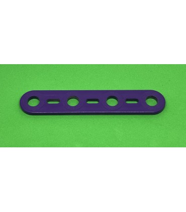 Mj flat strip 4 holes purple
