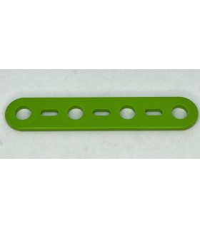Mj flat strip 4 holes green