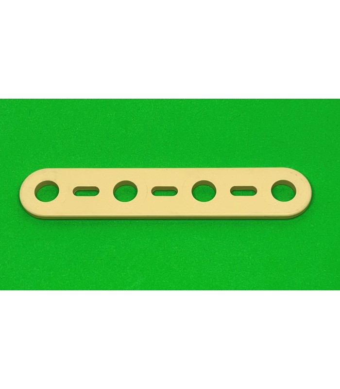Mj flat strip 4 holes beige Mj flat strip 4 holes beige