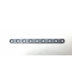 9 Hole Narrow Strip, flexible aluminum gray second hand