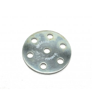 Disque 6 trous 35 mm zn