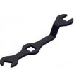 Cle ecrou carre noire