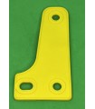 Mj plaque souple en L jaune