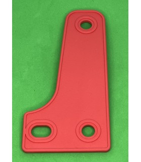 Mj L flexible plate grenadine red