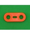 Mj flat strip 2 holes apricot orange