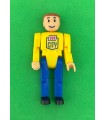 Mj  character yellow and blue city