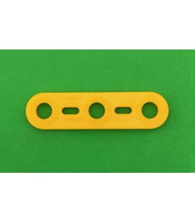 Mj flat strip 3 holes yellow/orange
