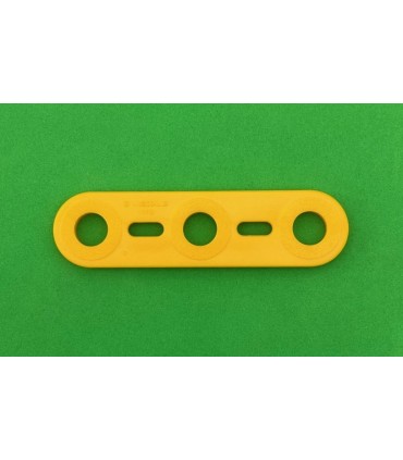 Mj flat strip 3 holes yellow/orange