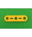 Mj flat strip 3 holes yellow/orange