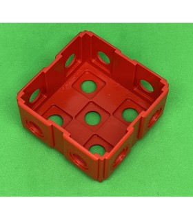 Mj square block 2x2 red