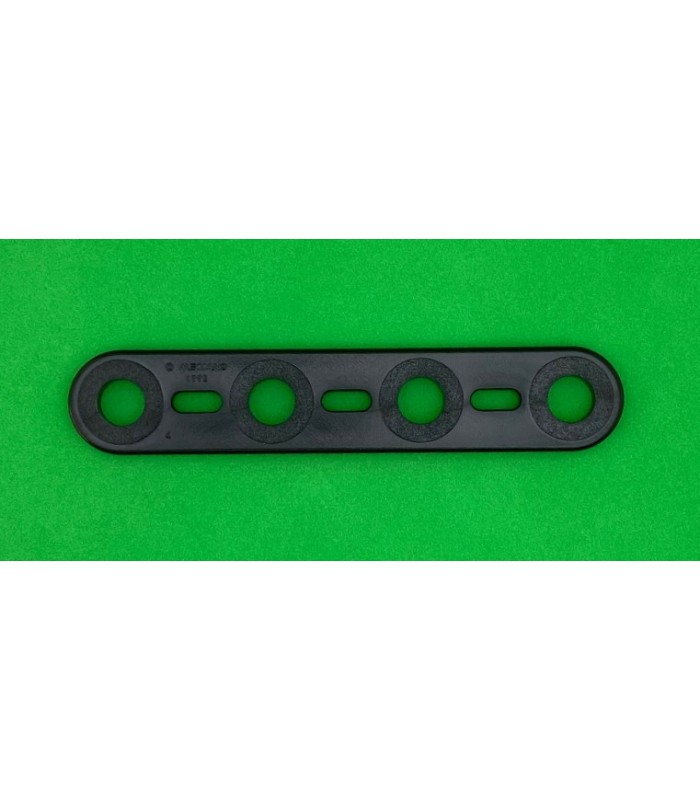 Mj flat strip 4 holes black Mj flat strip 4 holes black