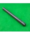 Mj axle rod 120mm aluminum gray
