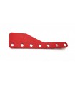 Red plastic 7-hole mudguard strip second hand
