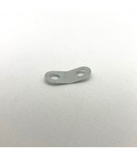 Narrow square 135° 2 round holes zn
