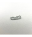 Narrow square 135° 2 round holes zn
