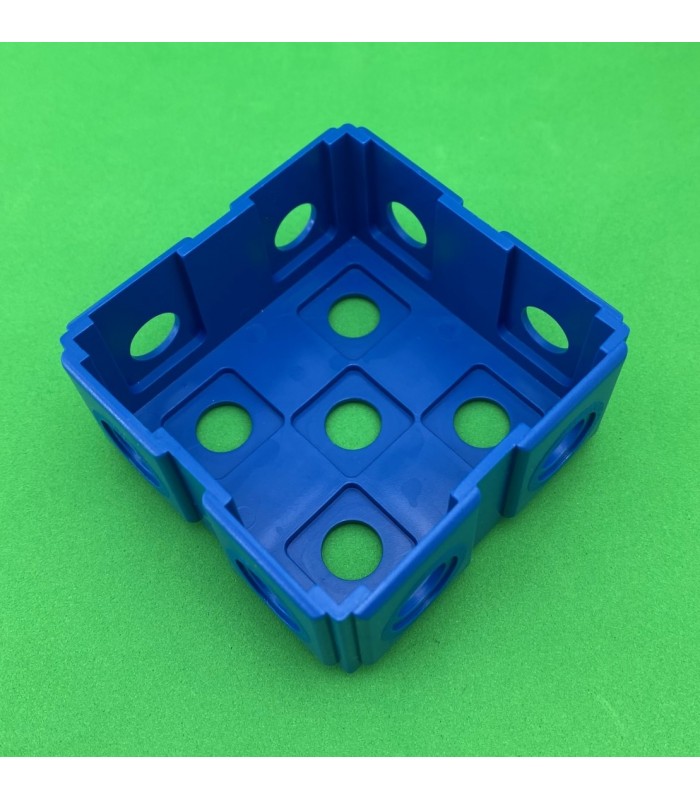Mj base 2x2 bleu foncé