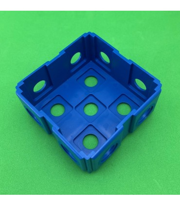 Mj base 2x2 bleu foncé