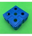 Mj base 2x2 bleu foncé
