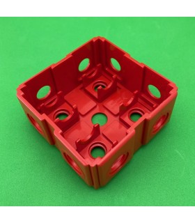 Mj square block 2x2 red