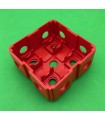 Mj square block 2x2 red
