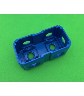 Mj double cube 2x1 dark blue