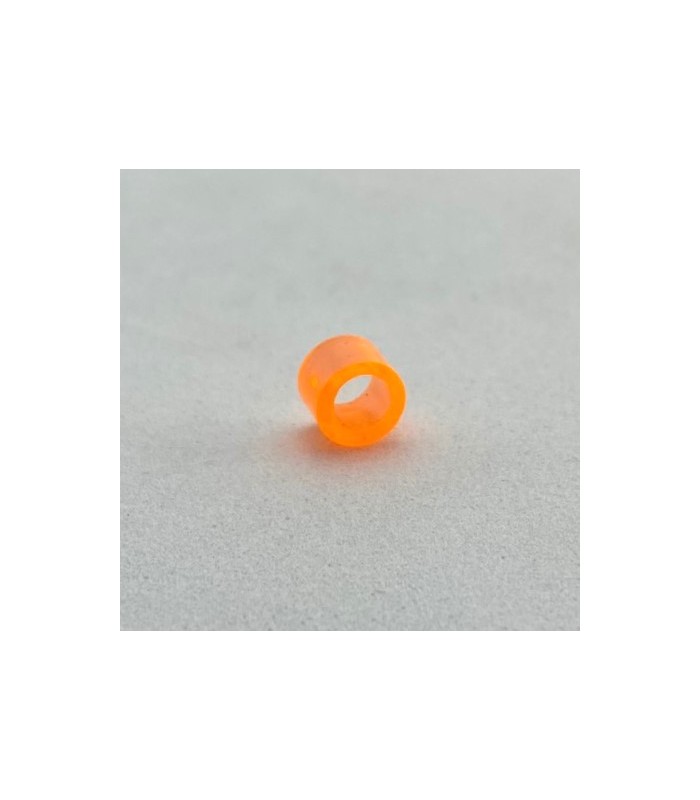 Mini plastic washer spacer transparent orange Mini plastic washer spacer transparent orange