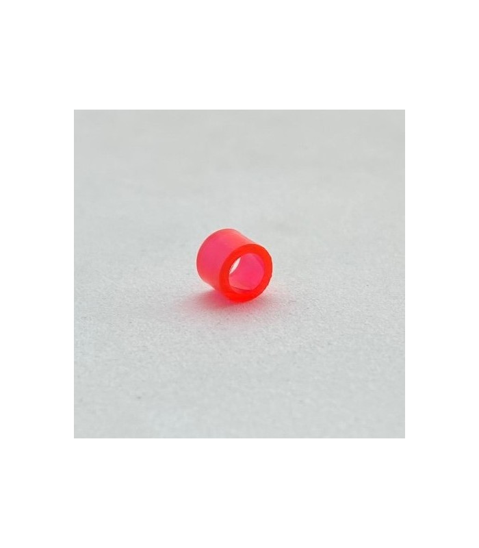Mini plastic washer spacer transparent red Mini plastic washer spacer transparent red