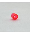 Mini entretoise rouge transparent