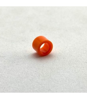 Mini plastic washer spacer orange