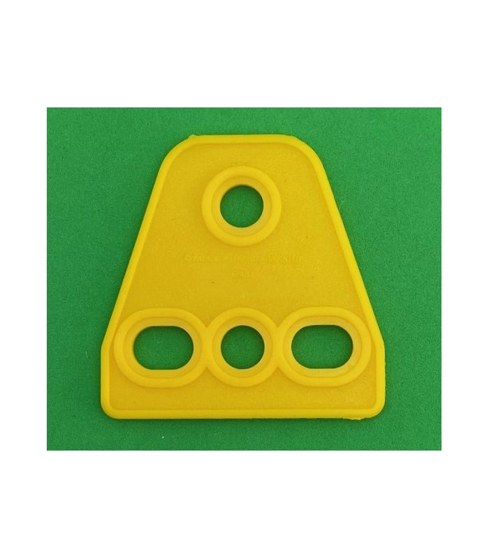 MJ special soft triangle plate 3x1 yellow safran MJ special soft triangle plate 3x1 yellow safran