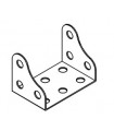 Corner Flanged Plate black