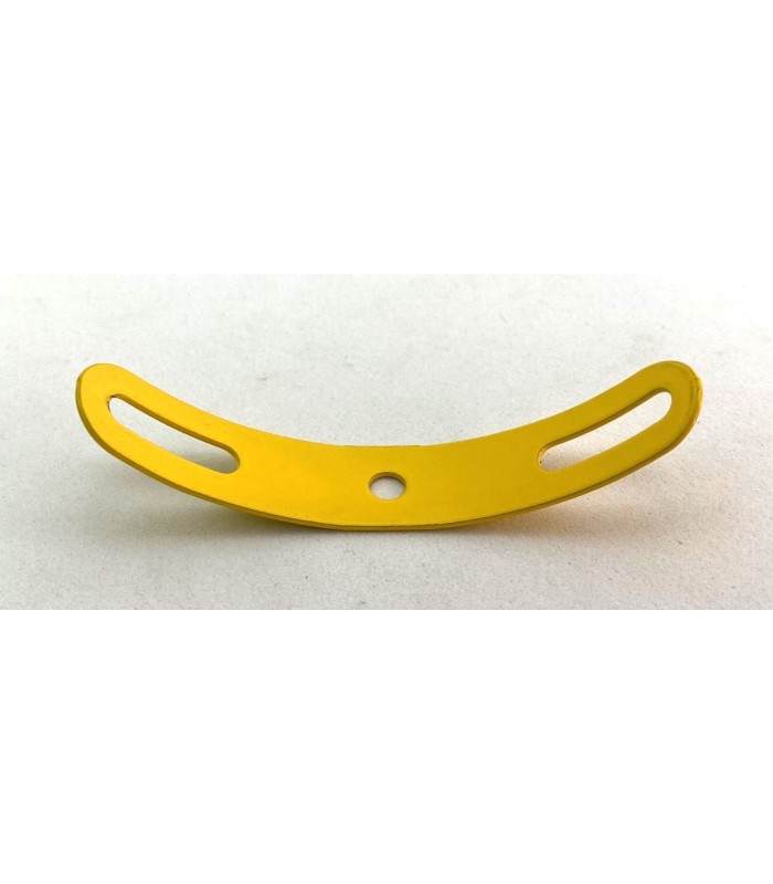 Bande cintrée à glissière 75 mm jaune Bande cintrée à glissière 75 mm jaune