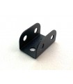 Flanged Plate 2x1 h (26x12 mm) charcoal grey (pack of 5)