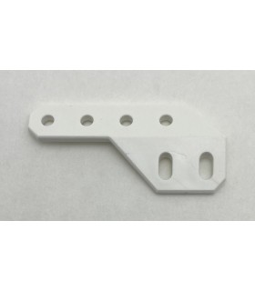 Obtuse semi-angle girder, right, white