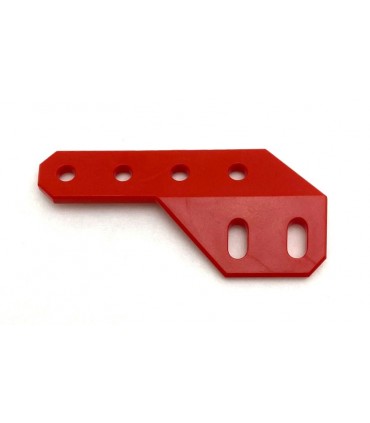 Obtuse semi-angle girder, right, red