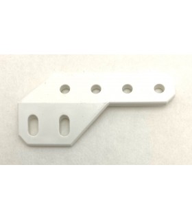 Obtuse semi-angle girder, left, white