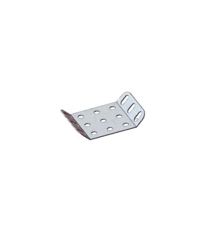 Plaque 38 x 38 mm a rebord 135°zn Plaque 38 x 38 mm a rebord 135°zn