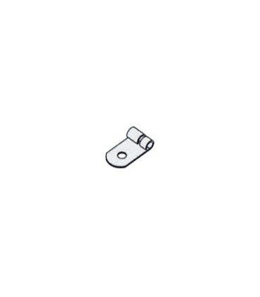Raccord  tringle et bande a angle droit en zn