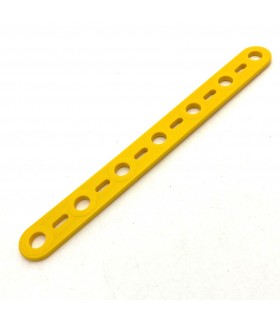 Mj flat strip 7 holes yellow