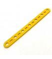 Mj flat strip 7 holes yellow