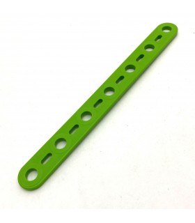 Mj flat strip 7 holes green