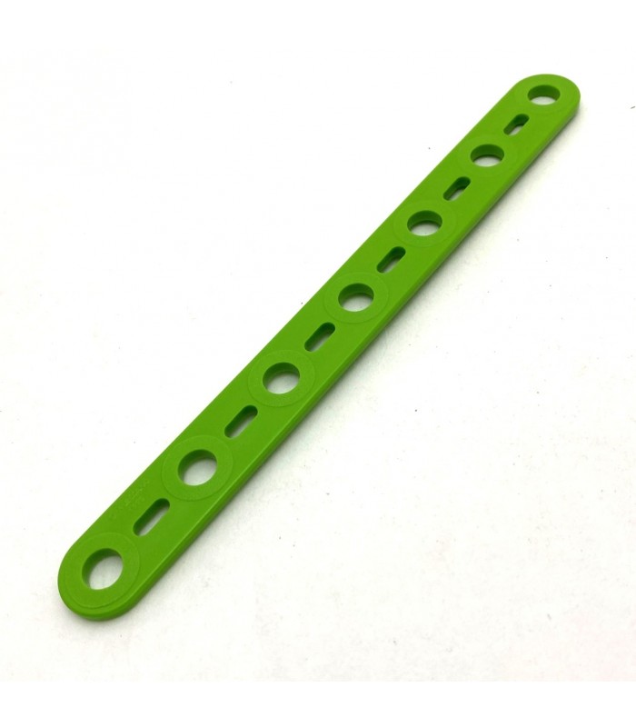 Mj flat strip 7 holes green Mj flat strip 7 holes green