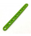 Mj flat strip 7 holes green